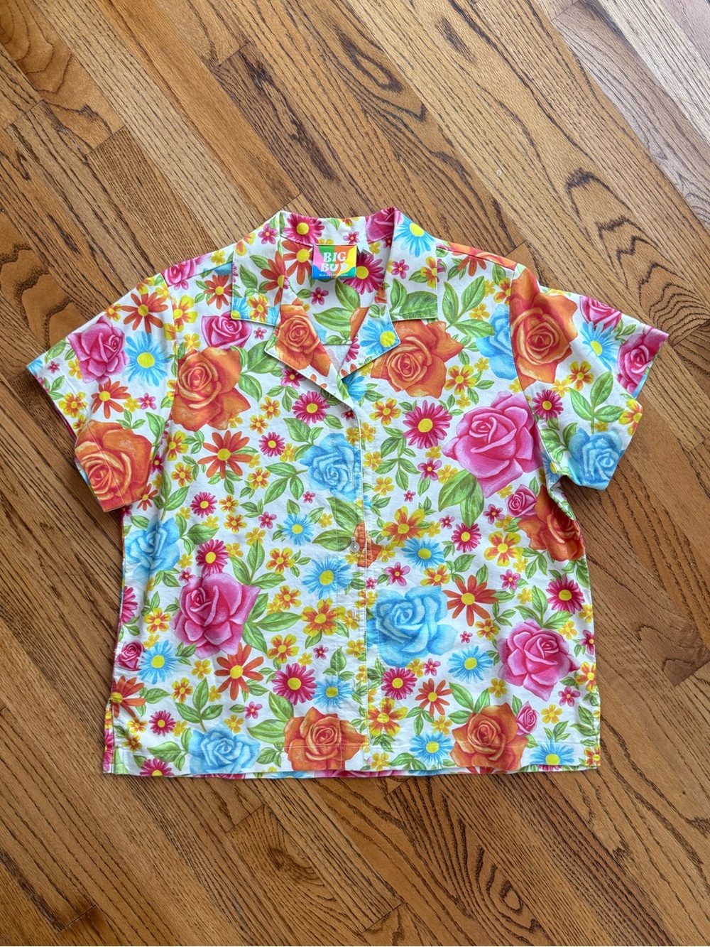 Big Bud Press floral button down